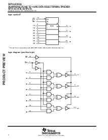 浏览型号SN74LVC258A的Datasheet PDF文件第2页