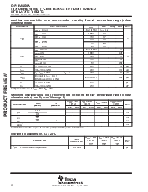 浏览型号SN74LVC258A的Datasheet PDF文件第4页