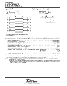 浏览型号SN74LVC828的Datasheet PDF文件第2页