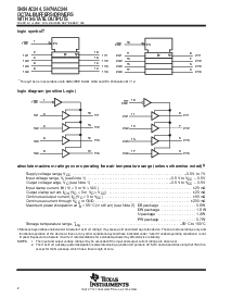 浏览型号SN74AC244的Datasheet PDF文件第2页