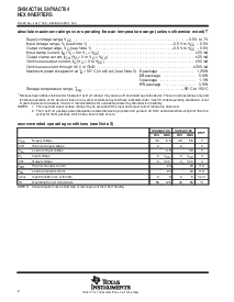 浏览型号SN74ACT04的Datasheet PDF文件第2页