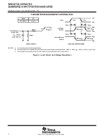 浏览型号SN74ACT00的Datasheet PDF文件第4页