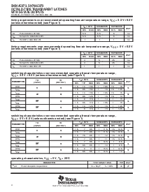 浏览型号SN74AC373的Datasheet PDF文件第4页