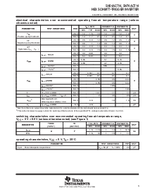 浏览型号SN74ACT14的Datasheet PDF文件第3页