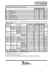 浏览型号SN74ABT245的Datasheet PDF文件第3页