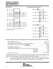 浏览型号SN74ABT244的Datasheet PDF文件第2页