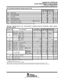 浏览型号SN74ABT373的Datasheet PDF文件第3页