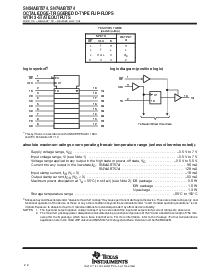 浏览型号SN74ABT574的Datasheet PDF文件第2页