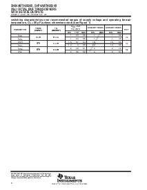 浏览型号SN74ABTH25245的Datasheet PDF文件第6页