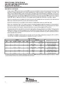 浏览型号SN74LVTH16646的Datasheet PDF文件第2页