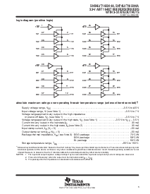 浏览型号SN74LVT162244A的Datasheet PDF文件第3页