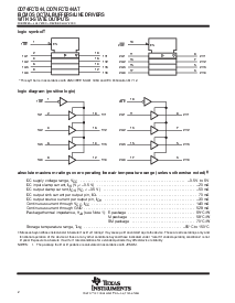 浏览型号CD74FCT244的Datasheet PDF文件第2页