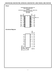 浏览型号CD74HC241的Datasheet PDF文件第2页