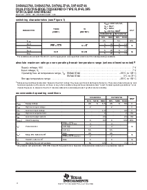浏览型号SN74ALS74A的Datasheet PDF文件第4页