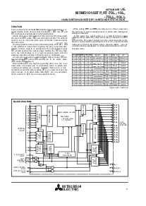 浏览型号M5M51016BRT-70LL的Datasheet PDF文件第2页
