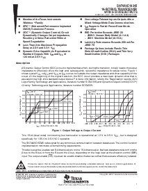 浏览型号SN74AVC16245的Datasheet PDF文件第1页