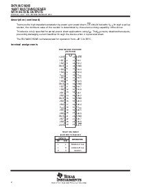 浏览型号SN74AVC16245的Datasheet PDF文件第2页