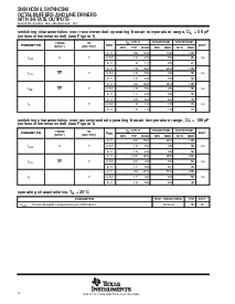 浏览型号SN74HC540的Datasheet PDF文件第4页