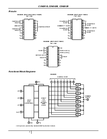 浏览型号CD4052B的Datasheet PDF文件第2页