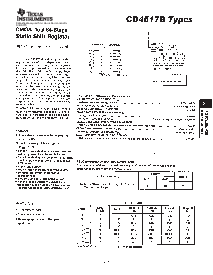 浏览型号CD4517B的Datasheet PDF文件第1页