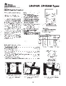 浏览型号CD4518B的Datasheet PDF文件第1页