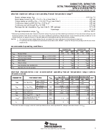 浏览型号SN54HCT373的Datasheet PDF文件第3页