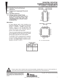 浏览型号SN74HC7002的Datasheet PDF文件第1页