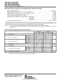 浏览型号SN74HC594的Datasheet PDF文件第4页