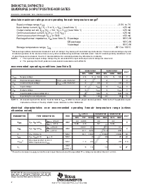 浏览型号SN74HCT02的Datasheet PDF文件第2页