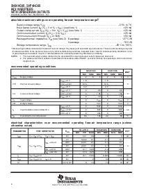 浏览型号SN54HC05的Datasheet PDF文件第2页