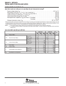 浏览型号SN54HC11的Datasheet PDF文件第2页