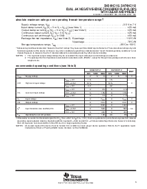 浏览型号SN74HC112的Datasheet PDF文件第3页