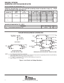 浏览型号SN54HC86的Datasheet PDF文件第4页