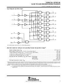 浏览型号SN54HC138的Datasheet PDF文件第3页