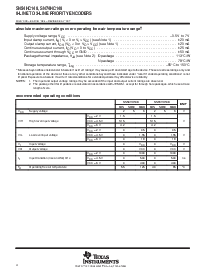 浏览型号SN74HC148的Datasheet PDF文件第4页