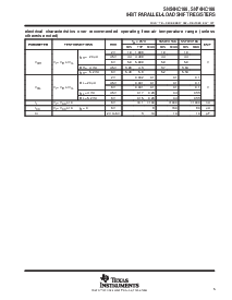 浏览型号SN74HC166的Datasheet PDF文件第5页