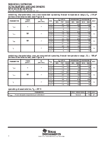 浏览型号SN74HC240的Datasheet PDF文件第4页
