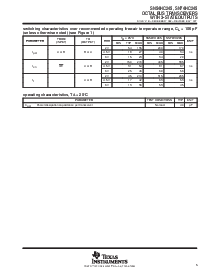 浏览型号SN74HC245的Datasheet PDF文件第5页