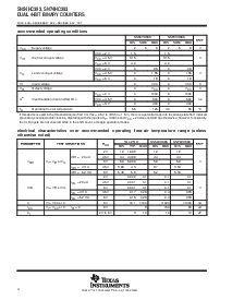 浏览型号SN54HC393的Datasheet PDF文件第4页