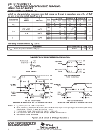 浏览型号SN74HCT74的Datasheet PDF文件第4页