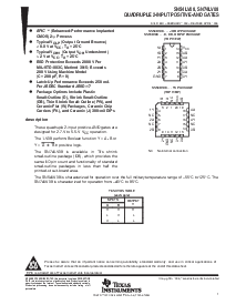浏览型号SN74LV08的Datasheet PDF文件第1页