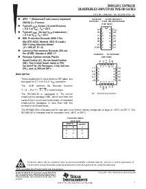 浏览型号SN74LV32的Datasheet PDF文件第1页