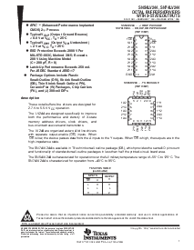 浏览型号SN74LV244的Datasheet PDF文件第1页