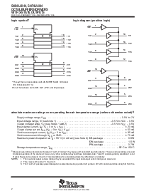 浏览型号SN74LV244的Datasheet PDF文件第2页