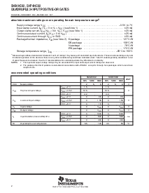 浏览型号SN54HC32的Datasheet PDF文件第2页