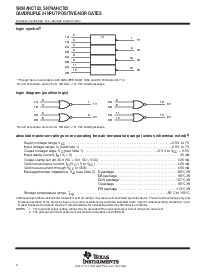 浏览型号SN74AHCT02的Datasheet PDF文件第2页