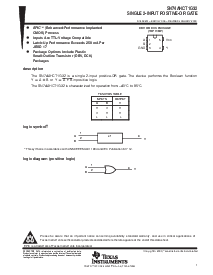 浏览型号SN74AHCT1G32的Datasheet PDF文件第1页