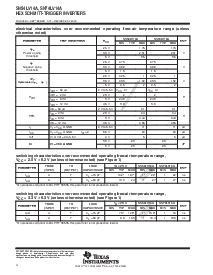 浏览型号SN74LV14A的Datasheet PDF文件第4页
