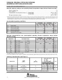 浏览型号SN54ALS86的Datasheet PDF文件第4页