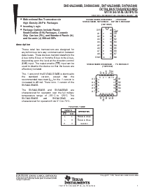 浏览型号SN54ALS640B的Datasheet PDF文件第1页